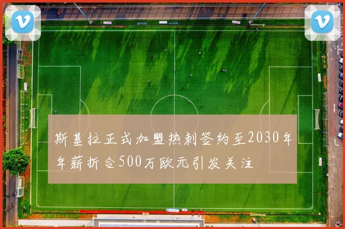 斯基拉正式加盟热刺签约至2030年年薪折合500万欧元引发关注